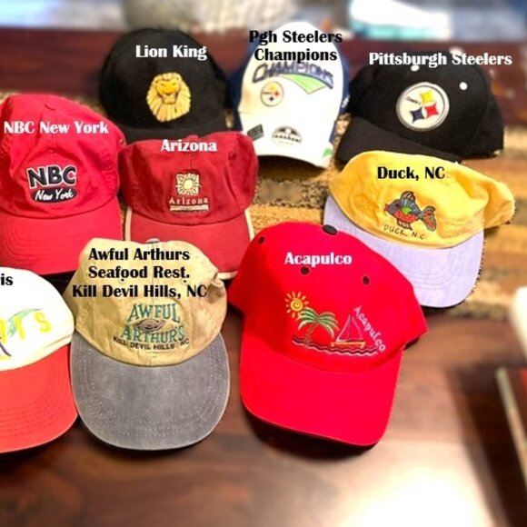 Lot of Baseball Hats main image 5